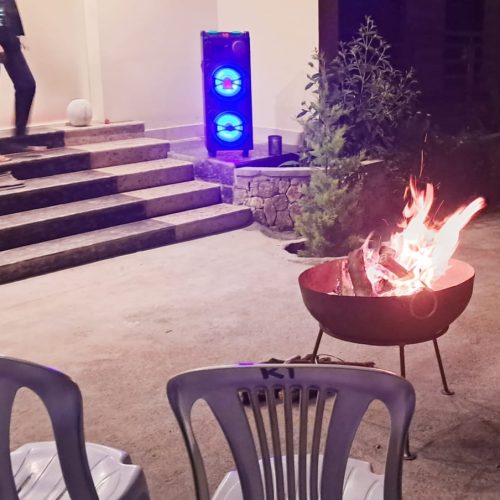 Bonfire at iHotel Yercaud